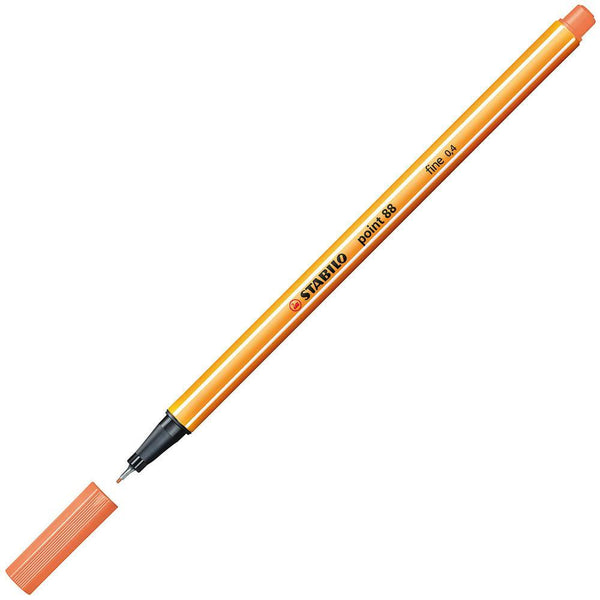 Stabilo 88 Point Fineliner Pen Apricot 0350560 - SuperOffice