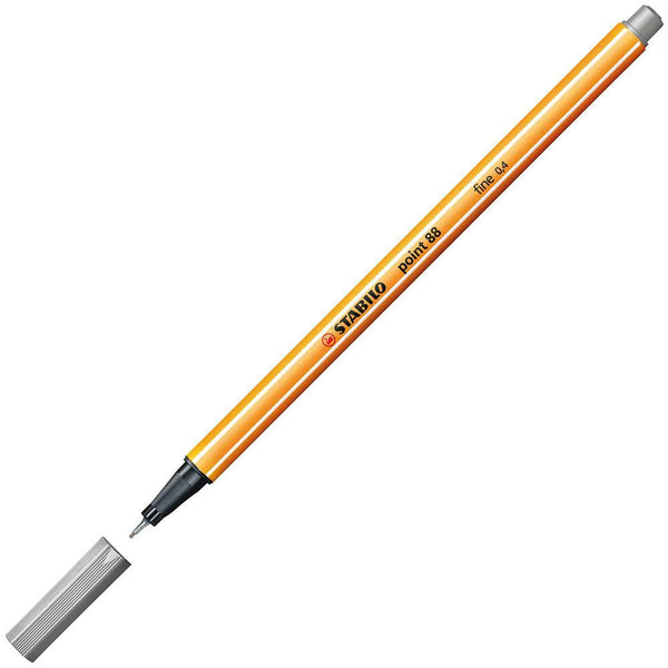 Stabilo 88 Point Fineliner Pen Light Grey 0350650 - SuperOffice