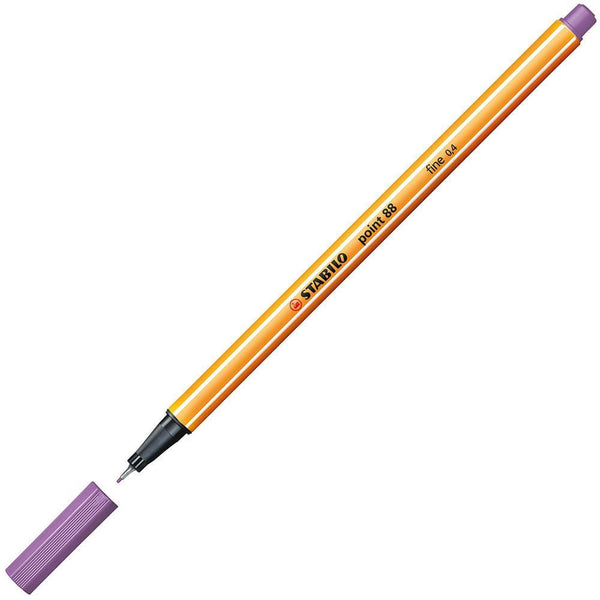 Stabilo 88 Point Fineliner Pen Light Lilac 0350620 - SuperOffice