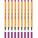 Stabilo 88 Point Fineliner Pen Lilac Lavendar Box 9 0269460 (Box 9) - SuperOffice