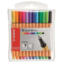 Stabilo 88 Point Fineliner Pen Mini Wallet Wallet 12 0333280 - SuperOffice