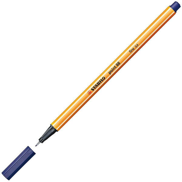 Stabilo 88 Point Fineliner Pen Nightblue 0350550 - SuperOffice