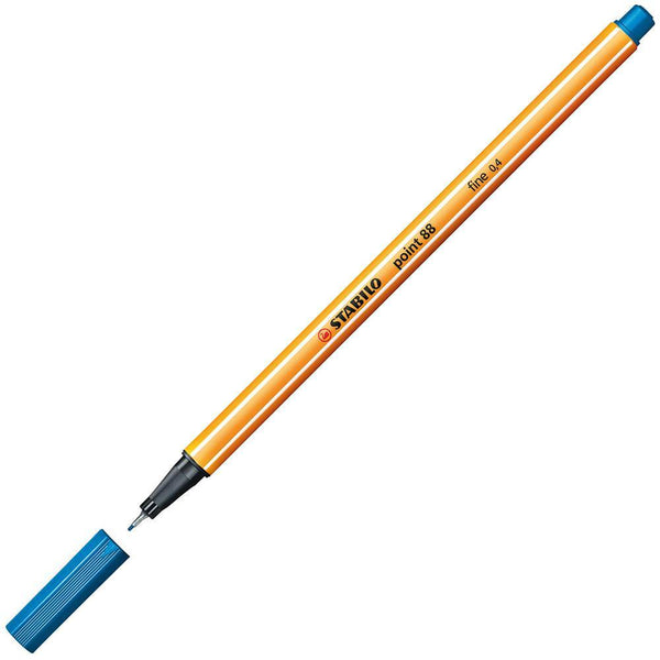 Stabilo 88 Point Fineliner Pen Ultramarine 0342710 - SuperOffice