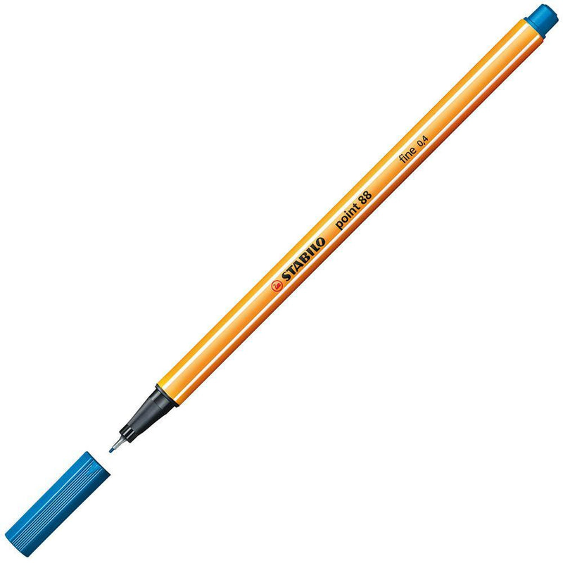 Stabilo 88 Point Fineliner Pen Ultramarine 0342710 - SuperOffice