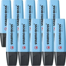 Stabilo Boss Highlighter Pastel Breezy Blue Box 10 50653 (Box 10) - SuperOffice