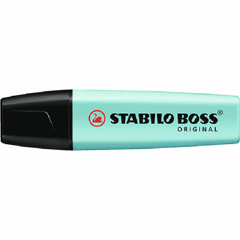 Stabilo Boss Highlighter Pastel Touch Of Turquoise Box 10 49635 (Box 10) - SuperOffice