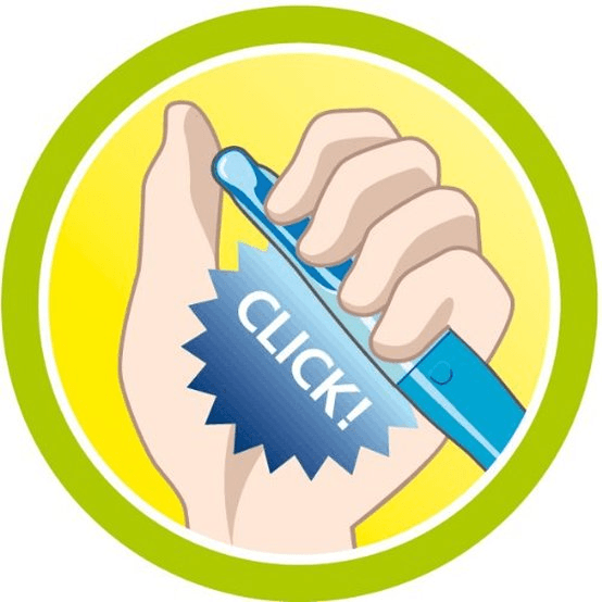 Stabilo EasyErgo Assist Hand Writing Pencil + Sharpener Left Hand Blue 0342240 - SuperOffice