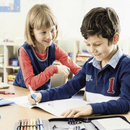 Stabilo EasyErgo Assist Hand Writing Pencil + Sharpener Left Hand Blue 0342240 - SuperOffice