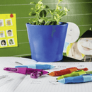 Stabilo EasyErgo Assist Hand Writing Pencil + Sharpener Left Hand Blue 0342240 - SuperOffice