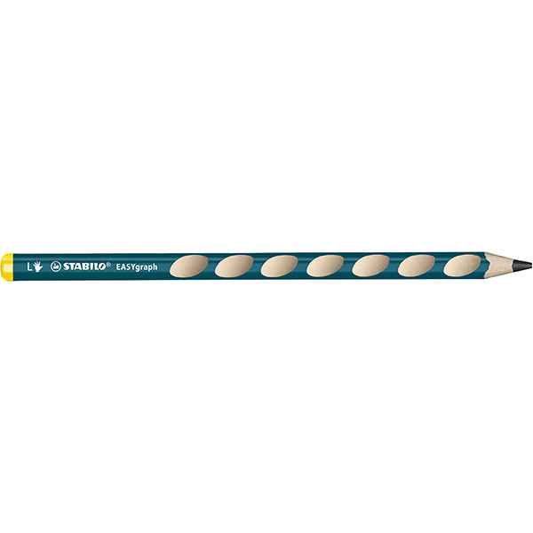Stabilo EasyGraph Learning Graphite Pencils Left Handed 6 Pack 50290 - LEFT (6 Pack) - SuperOffice