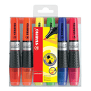 Stabilo Luminator XT Highlighter Wallet 6 Assorted Colours Liquid Ink 0244300 - SuperOffice
