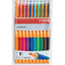 Stabilo Point Visco Rollerball Pen Assorted Colours Fine 0.5mm 10 Pack 0333310 - SuperOffice