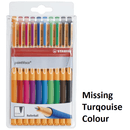 Stabilo Point Visco Rollerball Pen Assorted Colours Fine 0.5mm 9 Pack Stabilo pointVisco 9 Pack (Turquoise not included) - SuperOffice