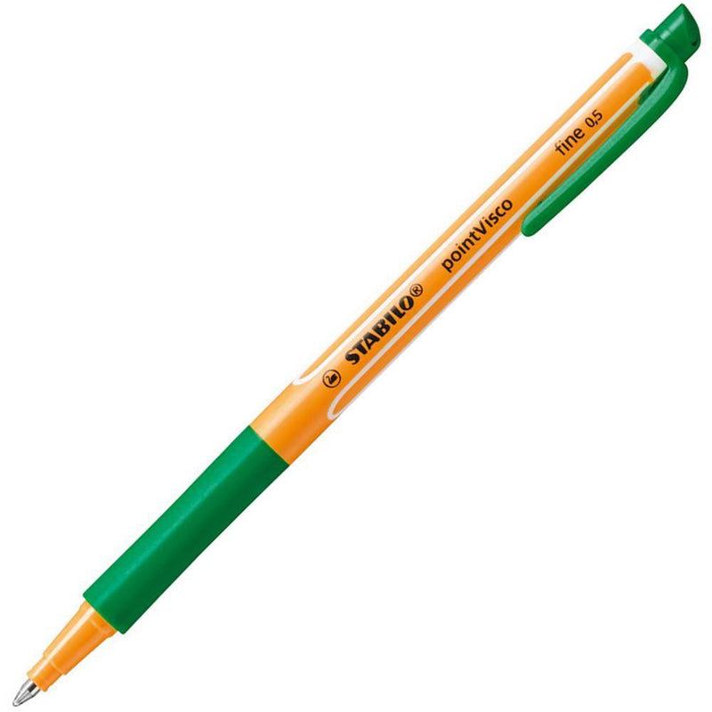 Stabilo Point Visco Rollerball Pen Green 0350670 - SuperOffice