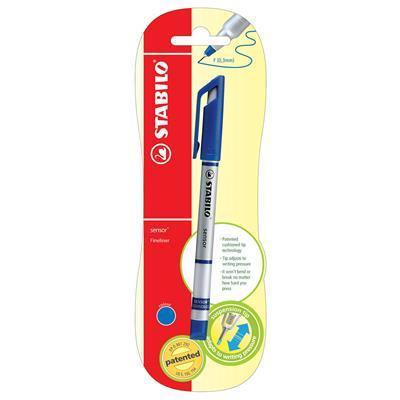 Stabilo Sensor Fineliner Pen Extra Fine 0.3Mm Blue Tip Card 0368350 - SuperOffice