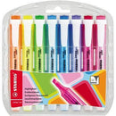 Stabilo Swing Cool Highlighter Wallet 8 0216491 - SuperOffice