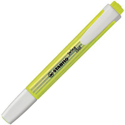 Stabilo Swing Cool Highlighter Yellow Box 10 0216411 (Box 10) - SuperOffice