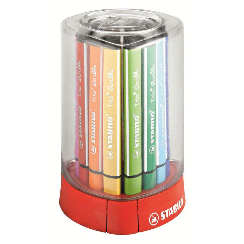 Stabilo Trio Scribbi Fibre Tip Pens Box 12 49730 - SuperOffice
