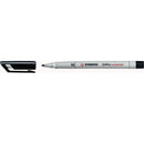 Stabilo Universal Overhead Projector OHP Soluble Marker Pen Medium Black Box 10 0077470 (Box 10) - SuperOffice