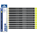 Staedtler 108 Lumocolor Permanent Glasochrom Pencils Yellow Box 12 108201 - SuperOffice