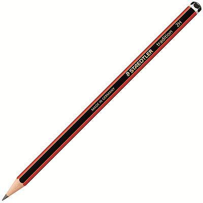 Staedtler 110 Tradition Graphite Pencils 2H Box 12 110-2H - SuperOffice