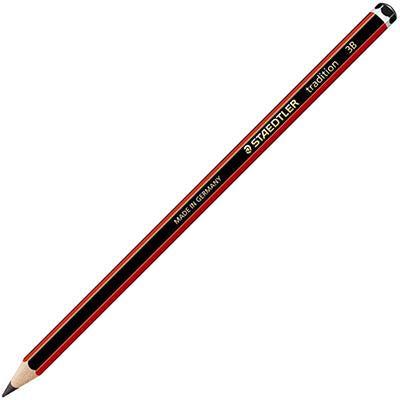 Staedtler 110 Tradition Graphite Pencils 3B Box 12 110-3B - SuperOffice