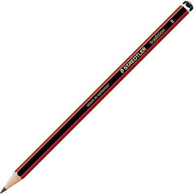 Staedtler 110 Tradition Graphite Pencils B Box 12 110-B - SuperOffice