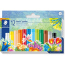 Staedtler 243 Noris Club Jumbo Oil Pastels Assorted Colours Box 12 243NC12 - SuperOffice