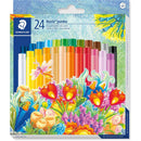 Staedtler 243 Noris Club Jumbo Oil Pastels Assorted Colours Box 24 243NC24 - SuperOffice