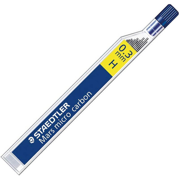 Staedtler 250 Mars Micro Carbon Mechanical Pencil Lead Refill H 0.3Mm Tube 12 250 03-H - SuperOffice