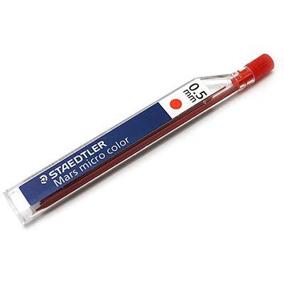 Staedtler 254 Mars Micro Color Pencil Leads 0.5Mm Hb Red Tube 12 254 05-2 - SuperOffice