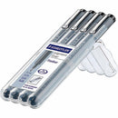 Staedtler 308 Pigment Liner Pens Assorted Nibs Black Pack 4 308 WP4 - SuperOffice
