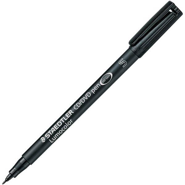 Staedtler 310 Lumocolor Cd/Dvd Permanent Marker 0.4Mm Black 310-9CDBKD - SuperOffice