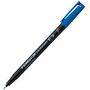 Staedtler 317 Lumocolor Permanent Marker 1.0Mm Blue Box 10 317-3 - SuperOffice