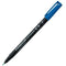 Staedtler 317 Lumocolor Permanent Marker 1.0Mm Blue Box 10 317-3 - SuperOffice