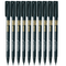 Staedtler 319 Lumocolor Permanent Special Marker Pen Fine 0.6mm Black Box 10 319 F-9 (Box 10) - SuperOffice