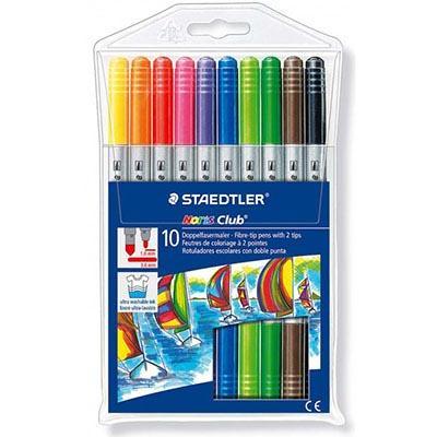 Staedtler 326 Noris Club Fibretip Pens Wallet 10 326 WP10 - SuperOffice