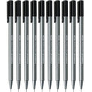 Staedtler 334 Triplus Fibre Tip Pen 0.3mm Black Box 10