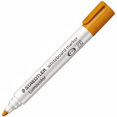 Staedtler 351 Lumocolor Whiteboard Marker Bullet Point Orange 351-4 - SuperOffice