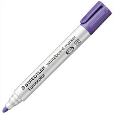 Staedtler 351 Lumocolor Whiteboard Marker Bullet Point Violet 351-6 - SuperOffice
