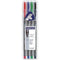 Staedtler 403 Triplus Rollerball Pen 0.4Mm Assorted Pack 4 403SB402 - SuperOffice