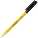 Staedtler 430 Stick Ballpen Fine Black Box 10 430 F-9 - SuperOffice