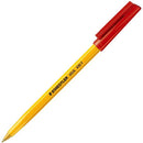 Staedtler 430 Stick Ballpen Fine Red Box 10 430 F-2 - SuperOffice