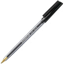 Staedtler 430 Stick Ballpen Medium Black Box 10 430 M-9 - SuperOffice