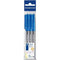 Staedtler 430 Stick Ballpen Medium Blue Pack 3 430MA-3PB3 - SuperOffice