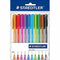 Staedtler 432 Triangular Ballpoint Stick Pen Medium Assorted Pack 10 43235MPB10 - SuperOffice