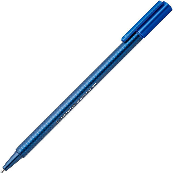 Staedtler 437 Triplus Ballpoint Pen Extra Broad Blue Box 10 437 XB-3 - SuperOffice