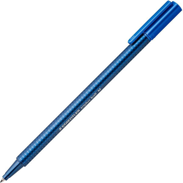 Staedtler 437 Triplus Ballpoint Pen Medium Blue Box 10 437 M-3 - SuperOffice