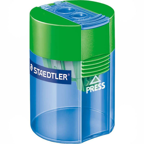 Staedtler 512 Double Hole Tub Pencil Sharpener Assorted 512 006 - SuperOffice