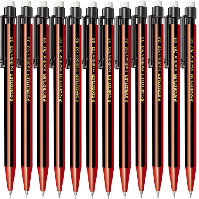 Staedtler 763 Tradition Mechanical Pencil 0.5mm Box 10 763 05-2 (Box 10) - SuperOffice